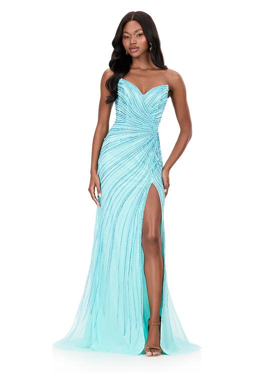 Ashley Lauren Style 12201 is a long prom dress designed for pageant and formal evening events. This elegant gown features Ashley Lauren's signature attention to fit and detail, creating a flattering silhouette that stands out on stage and in photos.

Available Colors:&nbsp;Aqua,&nbsp;Fuchsia, Silver

This Ashley Lauren dress is an ideal choice for prom, pageant competitions, formal galas, and red carpet events.

Designer: Ashley Lauren
Style Number: 12201