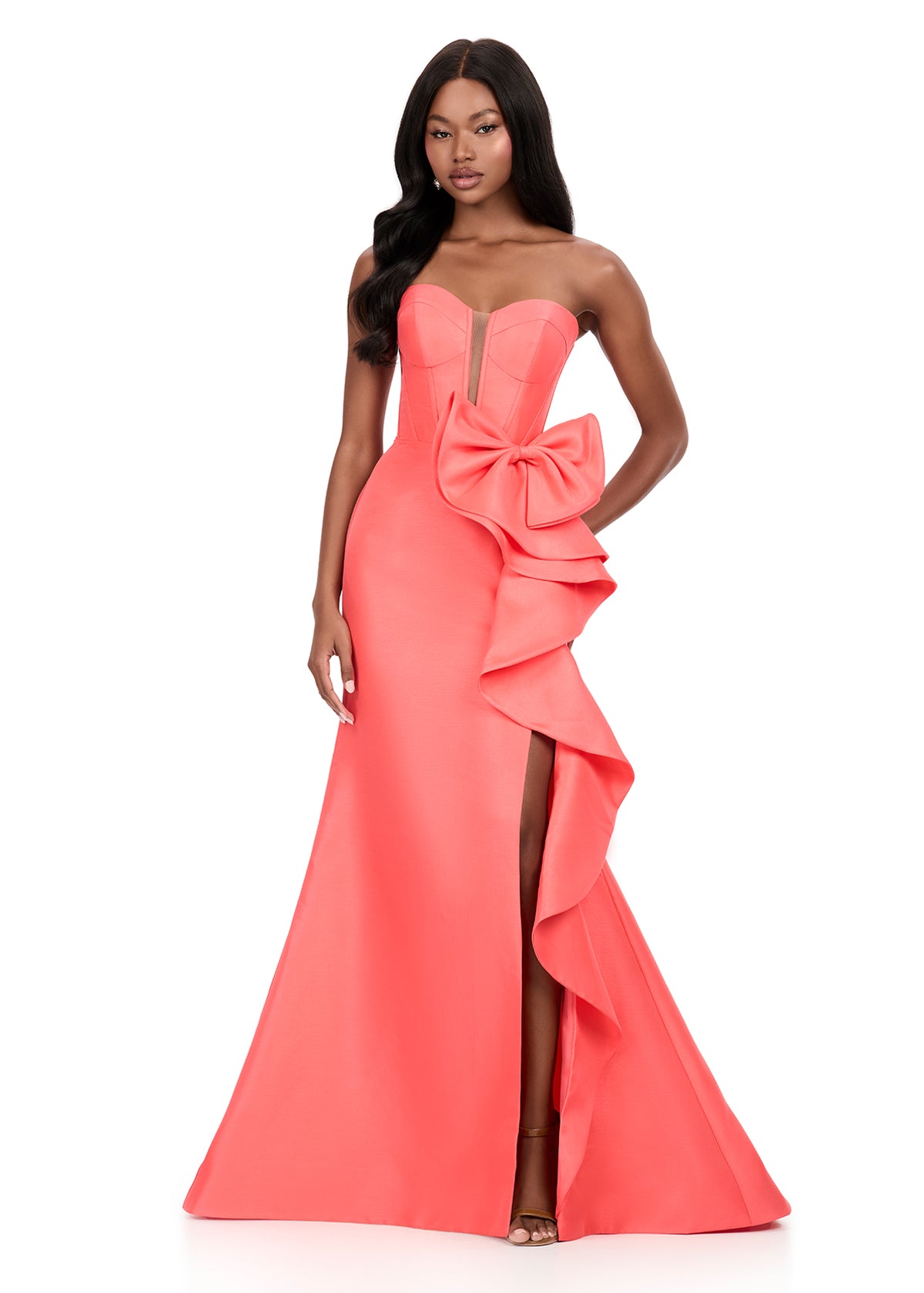 Ashley Lauren Style 12212 is a long prom dress designed for pageant and formal evening events. This elegant gown features Ashley Lauren's signature attention to fit and detail, creating a flattering silhouette that stands out on stage and in photos.

Available Colors: Black, Coral, Emerald, Fuchsia, jade, red, Royal, Sky, White

This Ashley Lauren dress is an ideal choice for prom, pageant competitions, formal galas, and red carpet events.

Designer: Ashley Lauren
Style Number: 12212