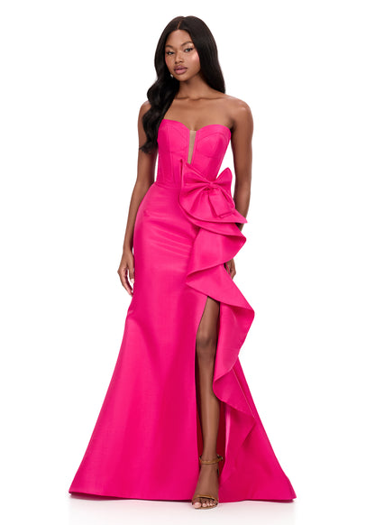 Ashley Lauren Style 12212 is a long prom dress designed for pageant and formal evening events. This elegant gown features Ashley Lauren's signature attention to fit and detail, creating a flattering silhouette that stands out on stage and in photos.

Available Colors: Black, Coral, Emerald, Fuchsia, jade, red, Royal, Sky, White

This Ashley Lauren dress is an ideal choice for prom, pageant competitions, formal galas, and red carpet events.

Designer: Ashley Lauren
Style Number: 12212