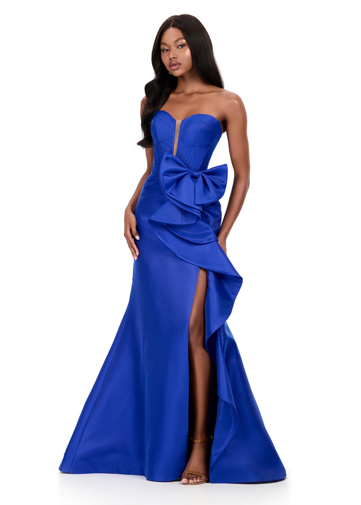 Ashley Lauren Style 12212 is a long prom dress designed for pageant and formal evening events. This elegant gown features Ashley Lauren's signature attention to fit and detail, creating a flattering silhouette that stands out on stage and in photos.

Available Colors: Black, Coral, Emerald, Fuchsia, jade, red, Royal, Sky, White

This Ashley Lauren dress is an ideal choice for prom, pageant competitions, formal galas, and red carpet events.

Designer: Ashley Lauren
Style Number: 12212