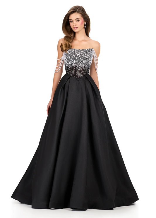 Ashley Lauren Style 12248 is a long prom dress designed for pageant and formal evening events. This elegant gown features Ashley Lauren's signature attention to fit and detail, creating a flattering silhouette that stands out on stage and in photos.

Available Colors: Black, Candy Pink, Ice Pink, Lilac, Sky

This Ashley Lauren dress is an ideal choice for prom, pageant competitions, formal galas, and red carpet events.

Designer: Ashley Lauren
Style Number: 12248