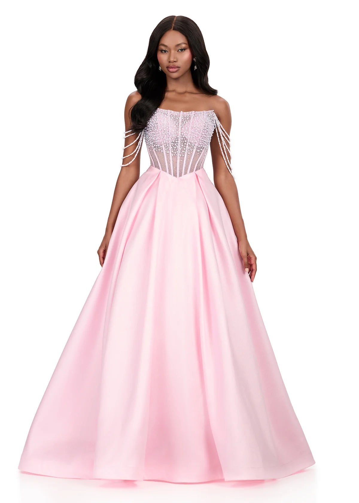 Ashley Lauren Style 12248 Long Prom Dress Pageant Formal Evening Gown –  Glass Slipper Formals