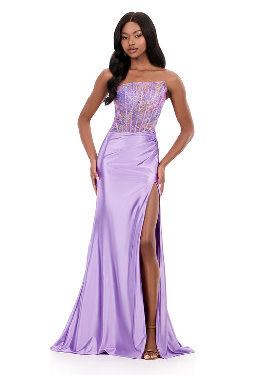 Ashley Lauren Style 12250 is a long prom dress designed for pageant and formal evening events. This elegant gown features Ashley Lauren's signature attention to fit and detail, creating a flattering silhouette that stands out on stage and in photos.

Available Colors: Aqua, Lilac

This Ashley Lauren dress is an ideal choice for prom, pageant competitions, formal galas, and red carpet events.

Designer: Ashley Lauren
Style Number: 12250