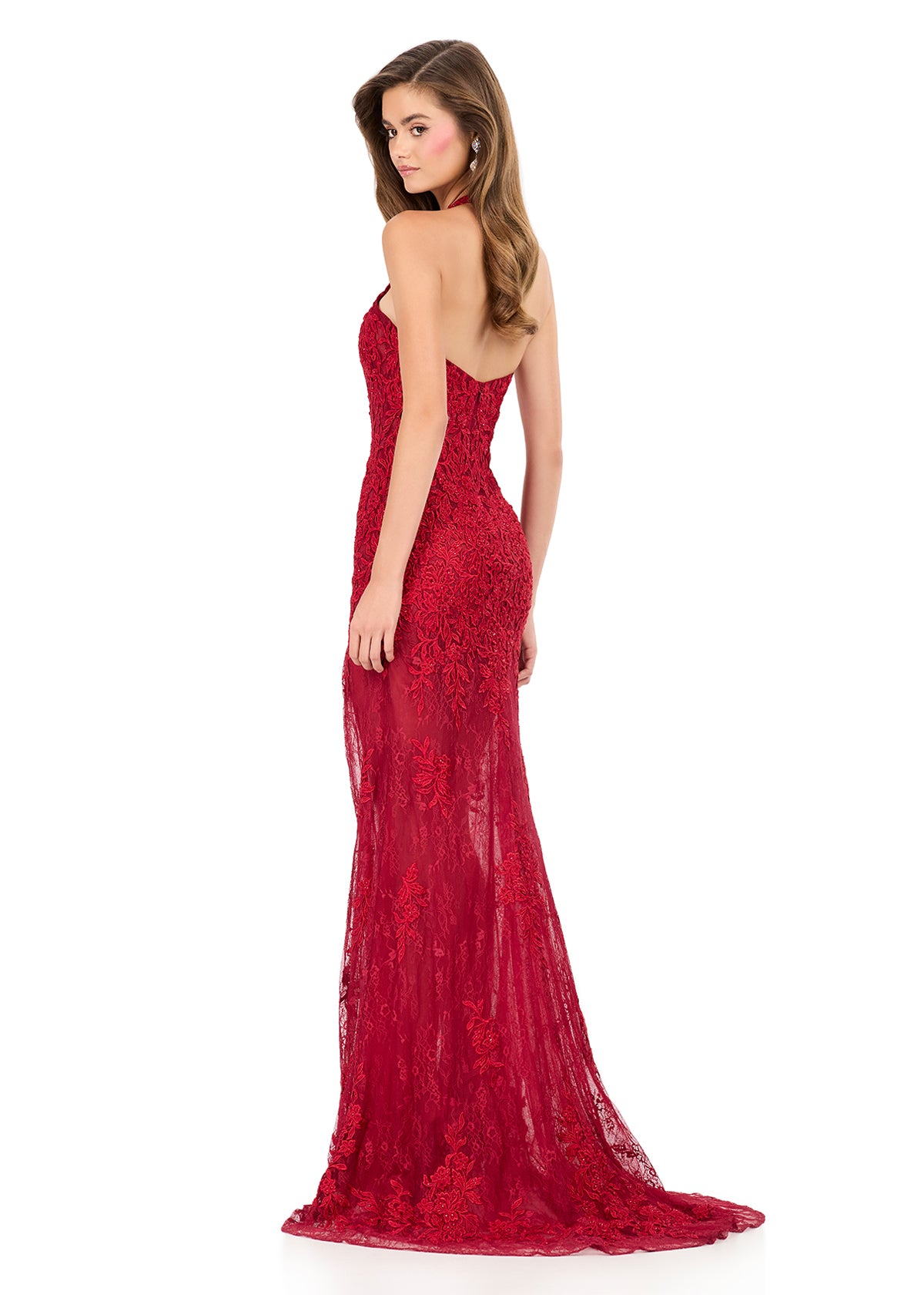 Ashley Lauren Style 12256 Long Prom Dress Pageant Formal Evening Gown 0 / Hot Pink Ashley Lauren Style 12256 Long Prom Dress Pageant Formal Evening Gown 0 / Hot Pink