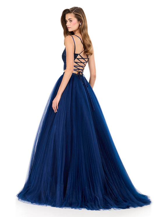 Ashley Lauren Style 12259 is a long prom dress designed for pageant and formal evening events. This elegant gown features Ashley Lauren's signature attention to fit and detail, creating a flattering silhouette that stands out on stage and in photos.

Available Colors: Navy

This Ashley Lauren dress is an ideal choice for prom, pageant competitions, formal galas, and red carpet events.

Designer: Ashley Lauren
Style Number: 12259