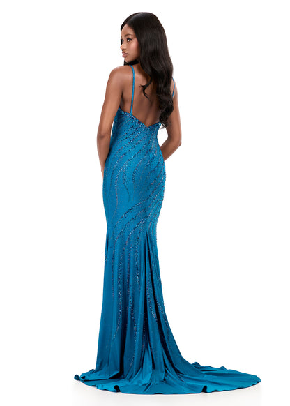 Ashley Lauren Style 12269 is a long prom dress designed for pageant and formal evening events. This elegant gown features Ashley Lauren's signature attention to fit and detail, creating a flattering silhouette that stands out on stage and in photos.

Available Colors: Black, Fuchsia, Peacock, Rose Gold, Sage

This Ashley Lauren dress is an ideal choice for prom, pageant competitions, formal galas, and red carpet events.

Designer: Ashley Lauren
Style Number: 12269