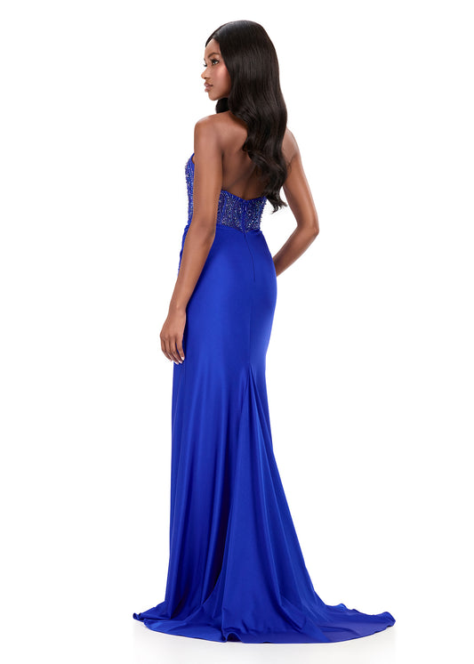 Ashley Lauren Style 12270 is a long prom dress designed for pageant and formal evening events. This elegant gown features Ashley Lauren's signature attention to fit and detail, creating a flattering silhouette that stands out on stage and in photos.

Available Colors: Black, Pink, Royal, Sage, White

This Ashley Lauren dress is an ideal choice for prom, pageant competitions, formal galas, and red carpet events.

Designer: Ashley Lauren
Style Number: 12270