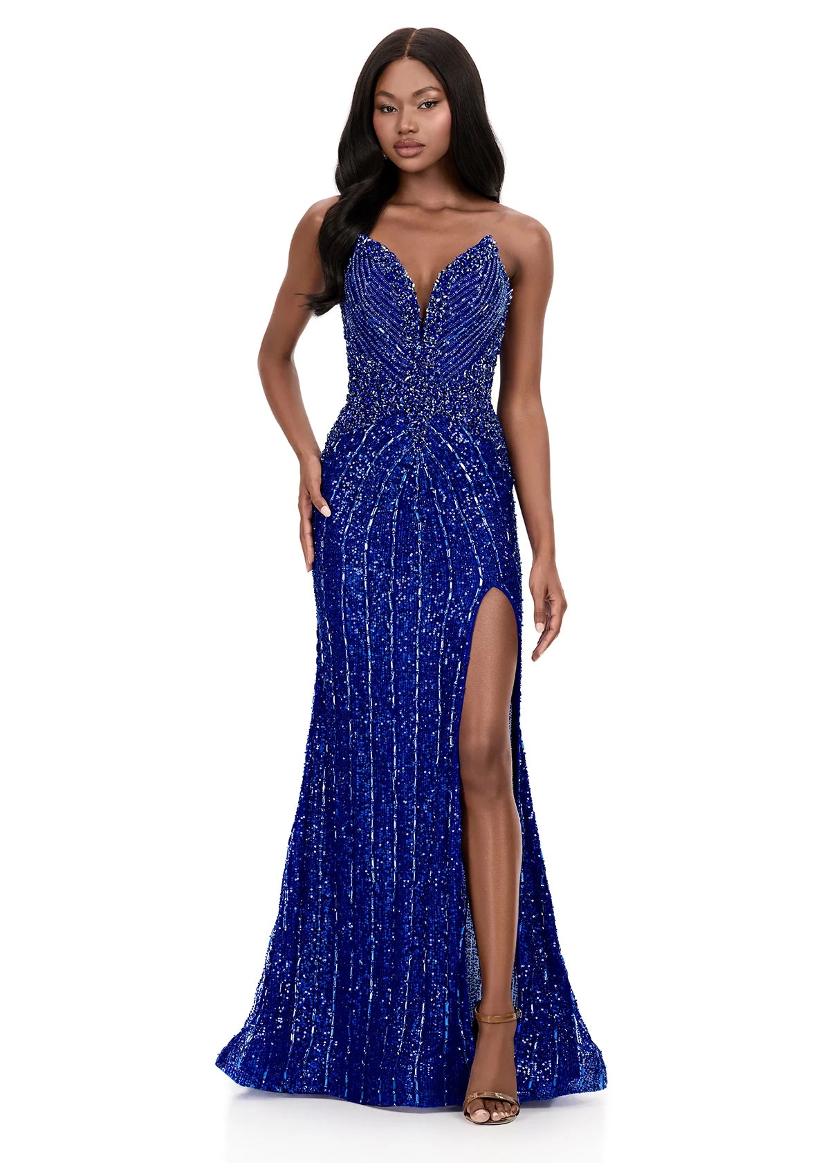 Ashley Lauren Style 12273 is a long prom dress designed for pageant and formal evening events. This elegant gown features Ashley Lauren's signature attention to fit and detail, creating a flattering silhouette that stands out on stage and in photos.

Available Colors: Gold, Pink, Red, Royal, Silver

This Ashley Lauren dress is an ideal choice for prom, pageant competitions, formal galas, and red carpet events.

Designer: Ashley Lauren
Style Number: 12273