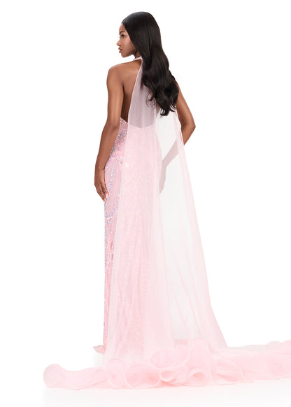 Ashley Lauren Style 12293 is a long prom dress designed for pageant and formal evening events. This elegant gown features Ashley Lauren's signature attention to fit and detail, creating a flattering silhouette that stands out on stage and in photos.

Available Colors: Hot Pink, Ice Pink, Ivory, Jade, Orchid, Periwinkle, Red, Royal, Sky

This Ashley Lauren dress is an ideal choice for prom, pageant competitions, formal galas, and red carpet events.

***Cape Only Dress Not Included***

Designer: Ashley Lauren