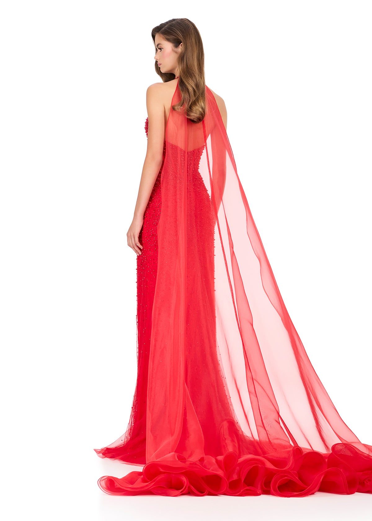 Ashley Lauren Style 12293 is a long prom dress designed for pageant and formal evening events. This elegant gown features Ashley Lauren's signature attention to fit and detail, creating a flattering silhouette that stands out on stage and in photos.

Available Colors: Hot Pink, Ice Pink, Ivory, Jade, Orchid, Periwinkle, Red, Royal, Sky

This Ashley Lauren dress is an ideal choice for prom, pageant competitions, formal galas, and red carpet events.

***Cape Only Dress Not Included***

Designer: Ashley Lauren