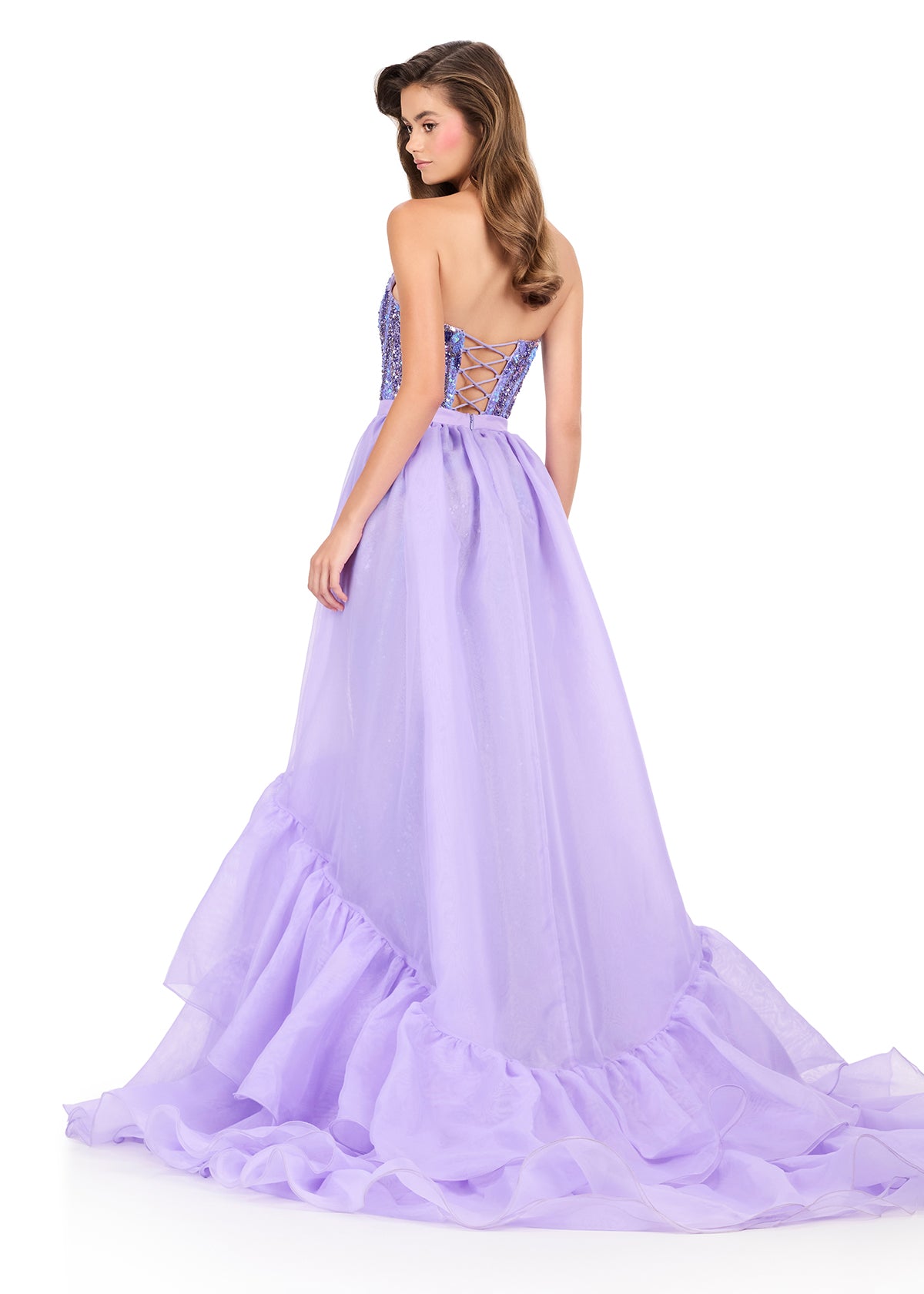 Ashley Lauren Style 12294 is a long prom dress designed for pageant and formal evening events. This elegant gown features Ashley Lauren's signature attention to fit and detail, creating a flattering silhouette that stands out on stage and in photos.

Available Colors: Hot Pink, Ice Pink, Ivory, Jade, Orchid, Periwinkle, Red, Royal, Sky

This Ashley Lauren dress is an ideal choice for prom, pageant competitions, formal galas, and red carpet events.

***Overskirt Only Dress not Included

Designer: Ashley Laur