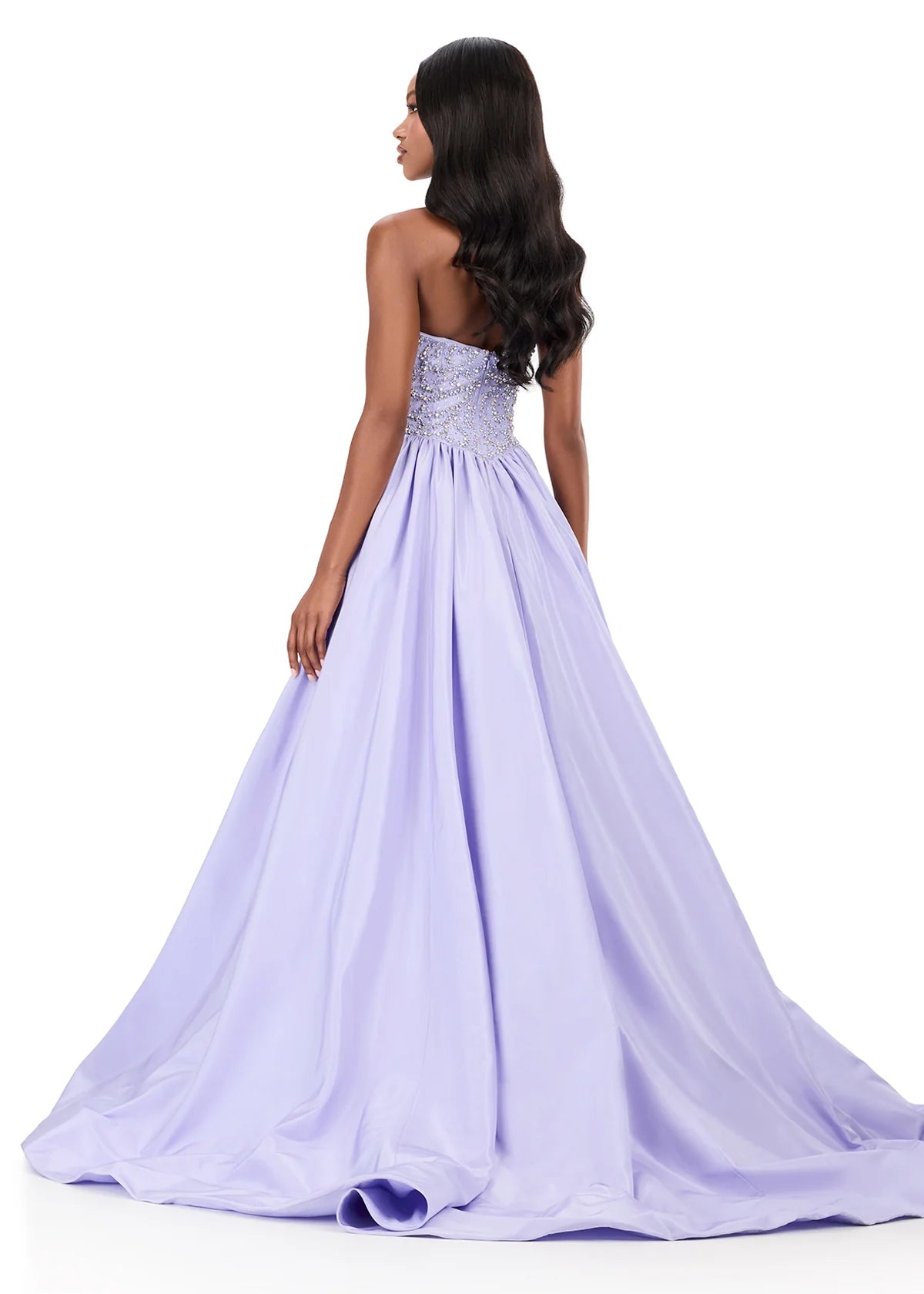 Ashley Lauren Style 12298 Long Prom Dress Pageant Formal Evening Gown