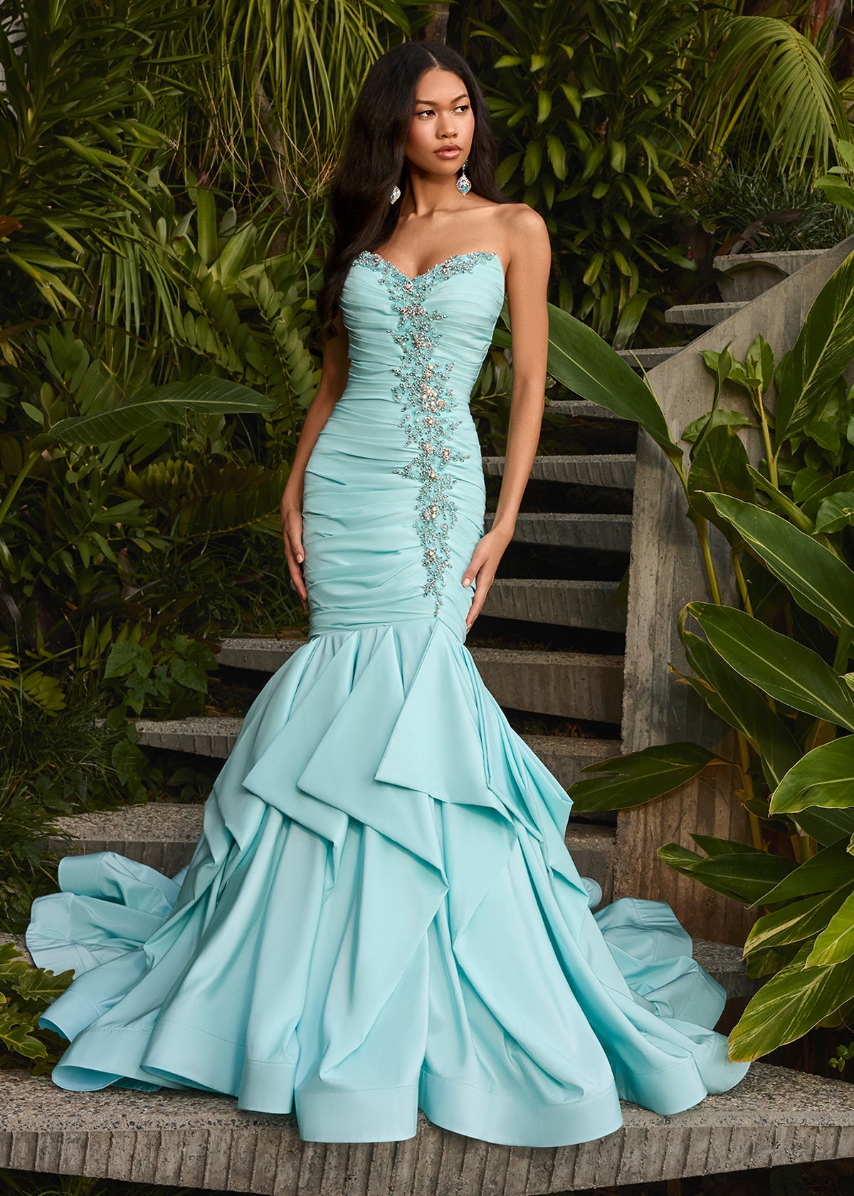 Ashley Lauren Style 12301 is a long prom dress designed for pageant and formal evening events. This elegant gown features Ashley Lauren's signature attention to fit and detail, creating a flattering silhouette that stands out on stage and in photos.

Available Colors: Ice Pink, Ivory, Sky