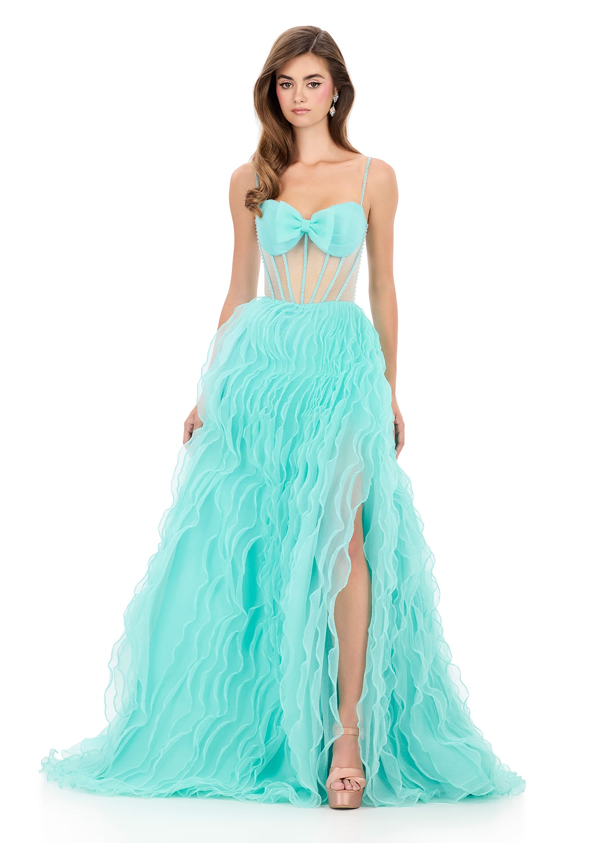 Ashley Lauren Style 12307 is a long prom dress designed for pageant and formal evening events. This elegant gown features Ashley Lauren's signature attention to fit and detail, creating a flattering silhouette that stands out on stage and in photos.

Available Colors: Aqua, Orchid, Pink, Sky

This Ashley Lauren dress is an ideal choice for prom, pageant competitions, formal galas, and red carpet events.

Designer: Ashley Lauren
Style Number: 12307
