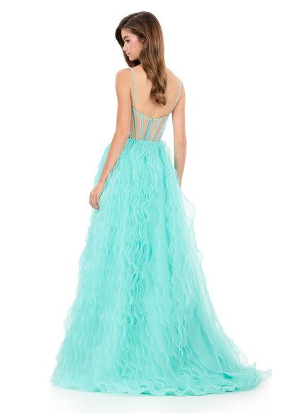 Ashley Lauren Style 12307 is a long prom dress designed for pageant and formal evening events. This elegant gown features Ashley Lauren's signature attention to fit and detail, creating a flattering silhouette that stands out on stage and in photos.

Available Colors: Aqua, Orchid, Pink, Sky

This Ashley Lauren dress is an ideal choice for prom, pageant competitions, formal galas, and red carpet events.

Designer: Ashley Lauren
Style Number: 12307
