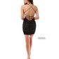 VIENNA Prom 60032 Embroidered Crystal Detail Spaghetti Strap Lace Up Back Cocktail Homecoming Dress. The VIENNA Prom 60032's dazzling beauty is accentuated by its intricate embroidery and crystal detailing. The spaghetti straps and lace up back ensure a secure fit and flawless look. Make a statement in this unforgettable dress at your next homecoming or cocktail event.