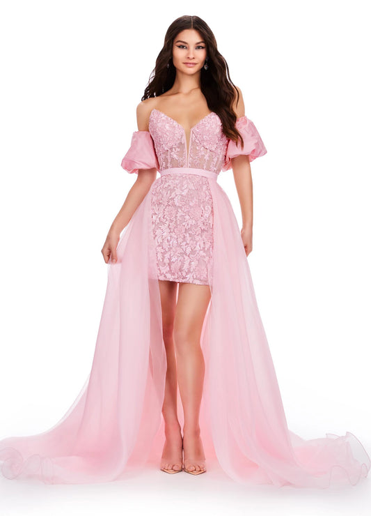 Jolene 18052 Size 4 Long A Line High Neck dress Prom Dress Pageant Gow –  Glass Slipper Formals