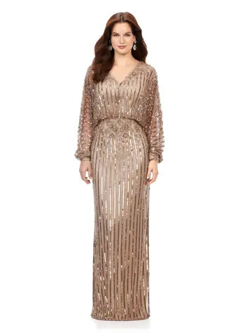 Ashley Lauren 11302 Formal Dresses Rose Gold 16 / Rose Gold