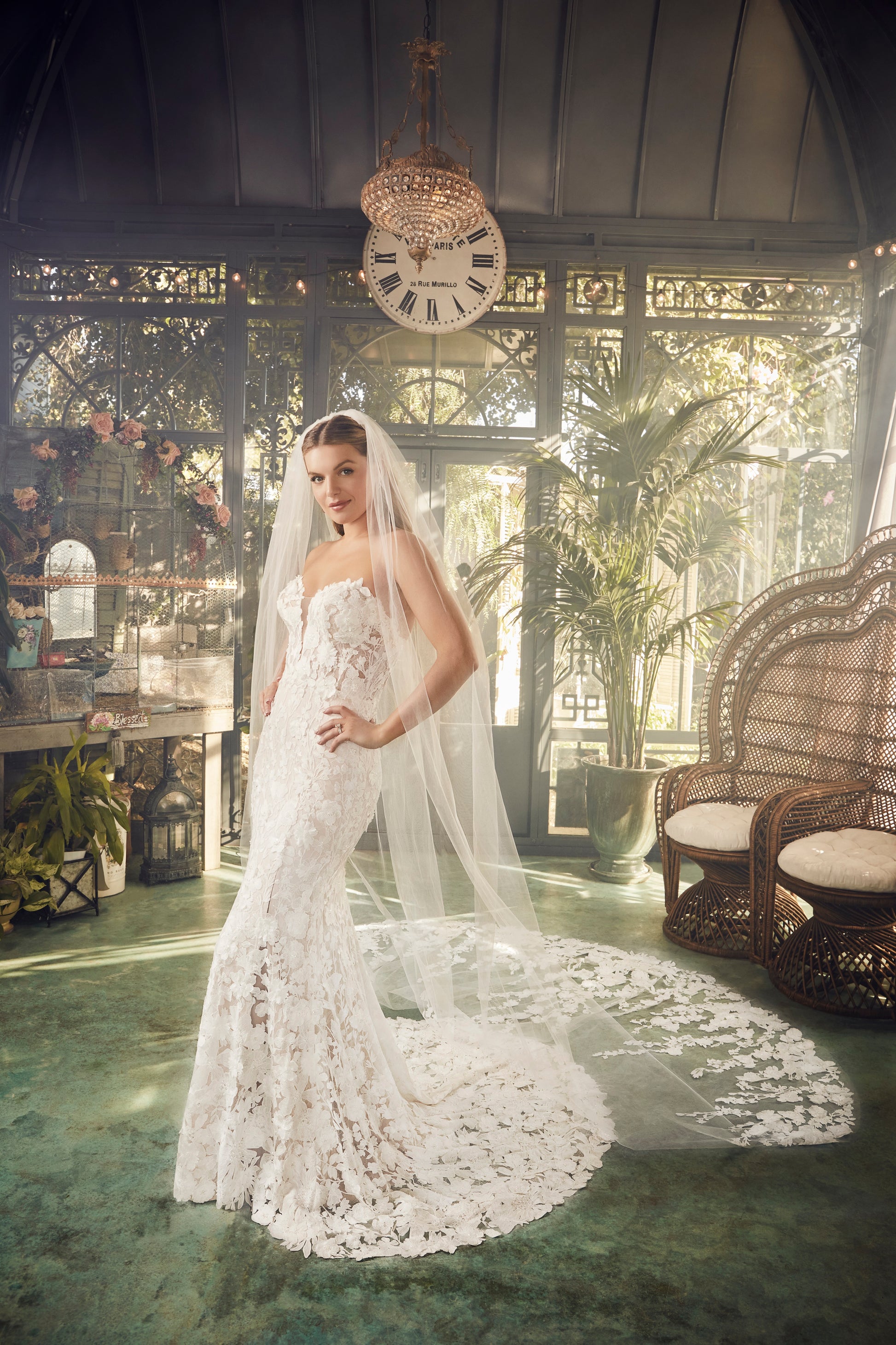 nude lace wedding dress Ivory Lace Mermaid Wedding Dresses Nude Tulle Open Back Lisposa