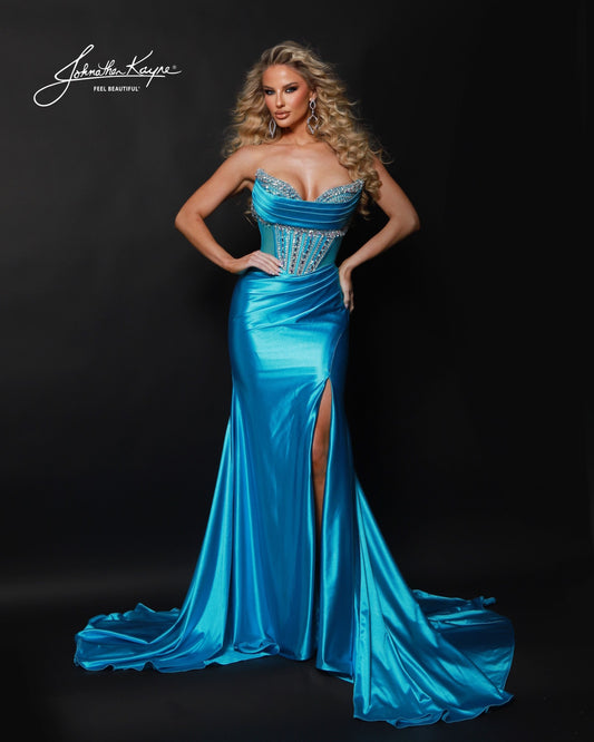metallic prom dresses 2024 Elegant Silver Prom Dresses 2024 Ball Gown Ruffle Off-The-Shoulder Sleeveless Bow Sash Backless Floor-Length / Long Prom Formal Dresses