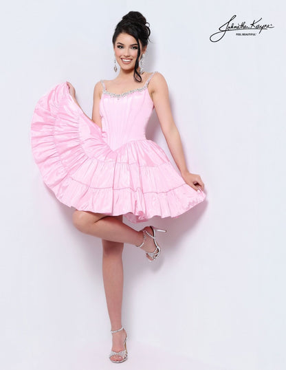 Johnathan Kayne 3230S Corset Cocktail Dress A Line