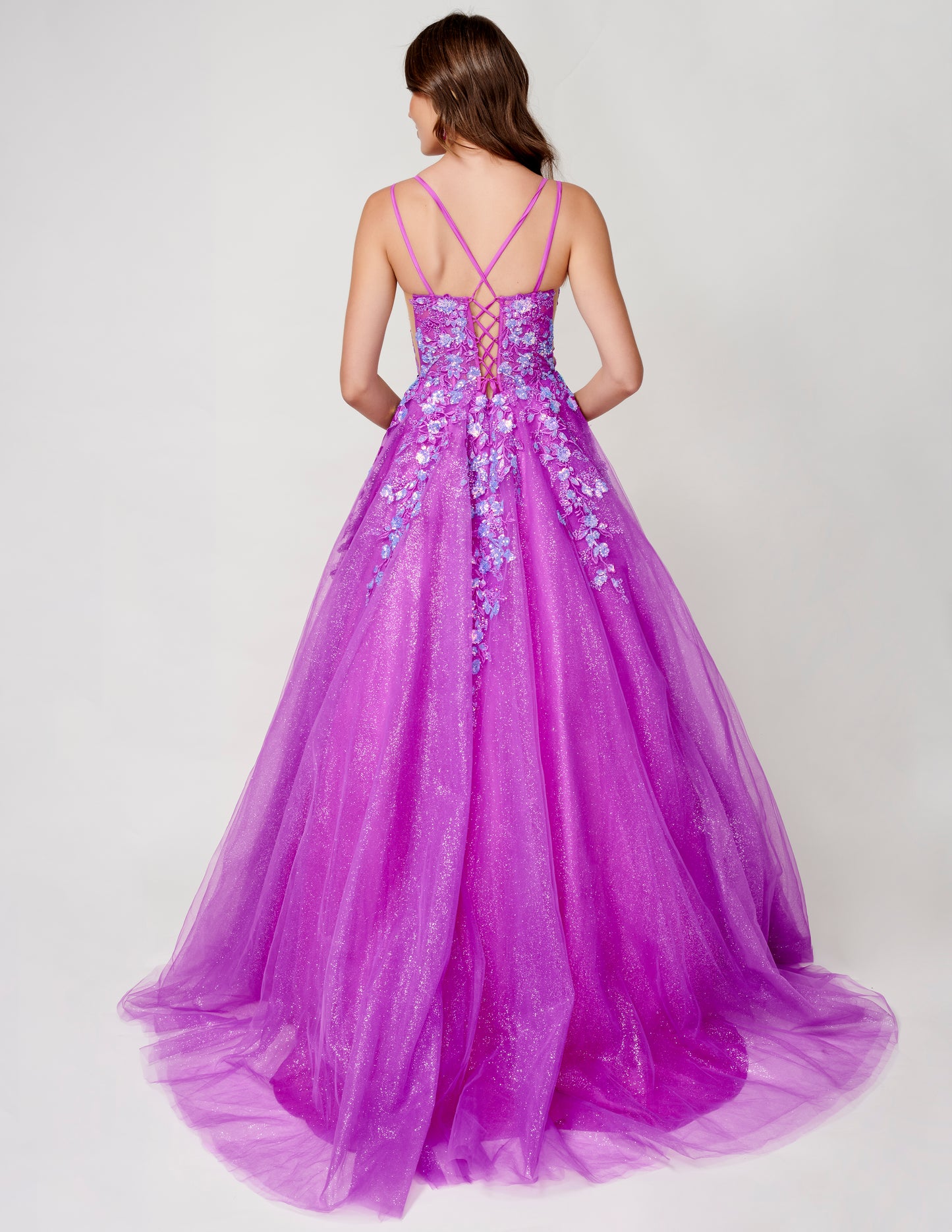 <p data-mce-fragment="1">Expertly crafted with sequin lace and a corset bodice, the Nina Canacci 3263 Prom Dress is a stunning choice for formal events. Its shimmering A-line silhouette and sheer details add a touch of elegance. Elevate your style with this timeless ball gown.</p> <p data-mce-fragment="1">Sizes: 0-14</p> <p data-mce-fragment="1">Colors: Purple, Turquoise</p>