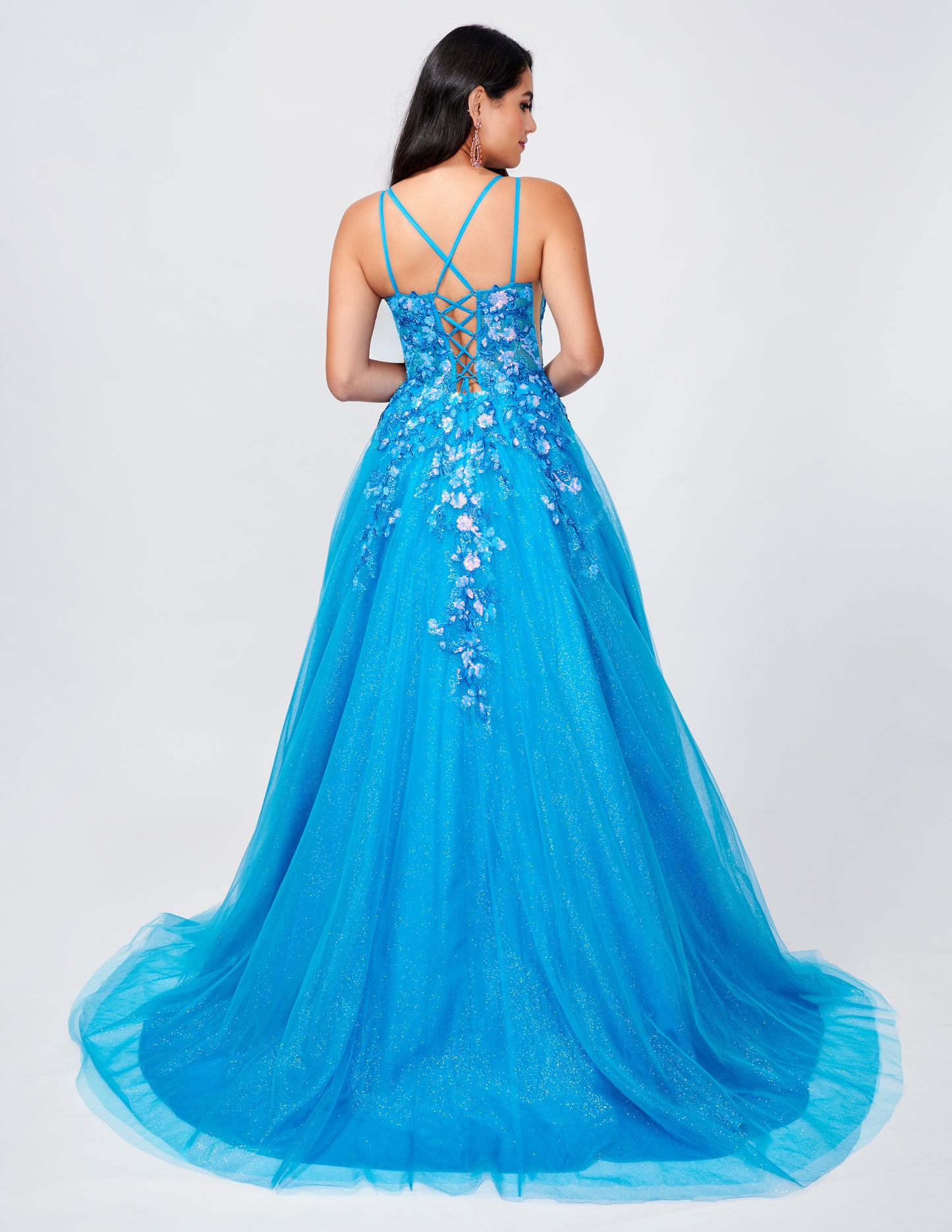 <p data-mce-fragment="1">Expertly crafted with sequin lace and a corset bodice, the Nina Canacci 3263 Prom Dress is a stunning choice for formal events. Its shimmering A-line silhouette and sheer details add a touch of elegance. Elevate your style with this timeless ball gown.</p> <p data-mce-fragment="1">Sizes: 0-14</p> <p data-mce-fragment="1">Colors: Purple, Turquoise</p>