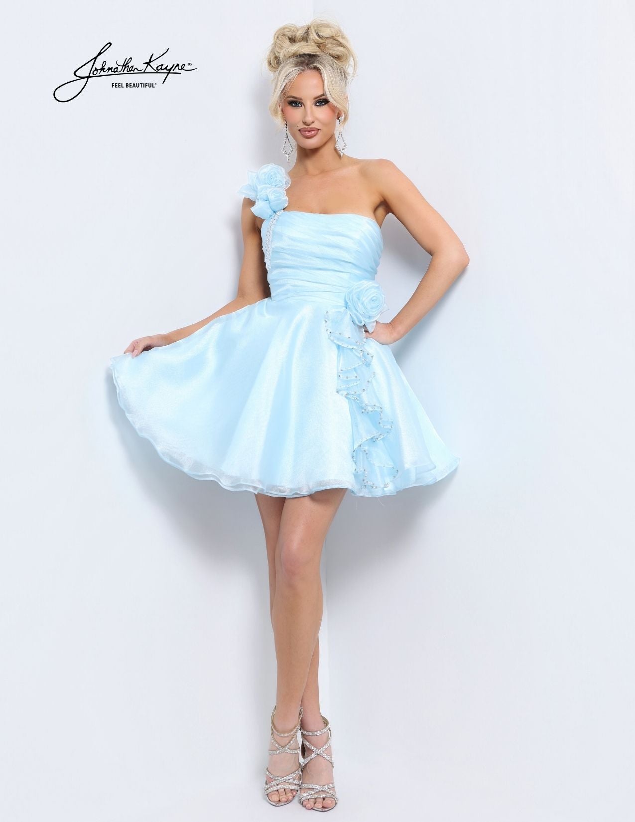 Johnathan Kayne 3267S Shimmer Cocktail Dress