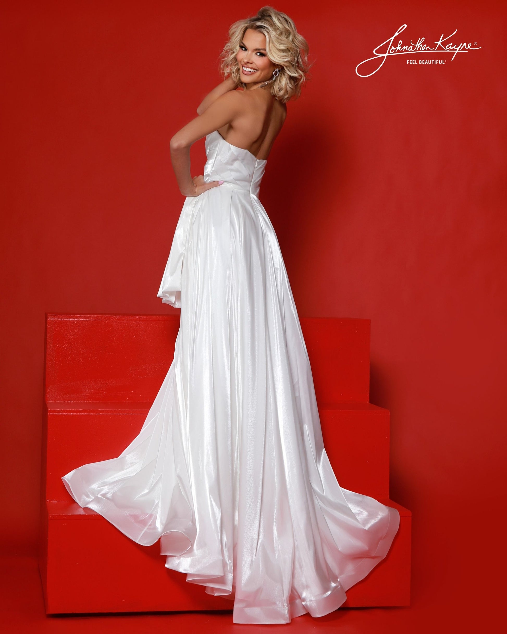 Johnathan Kayne 3272 Flowy Pageant Evening Dress Iris / 0 Johnathan Kayne 3272 Flowy Pageant Evening Dress Iris / 0