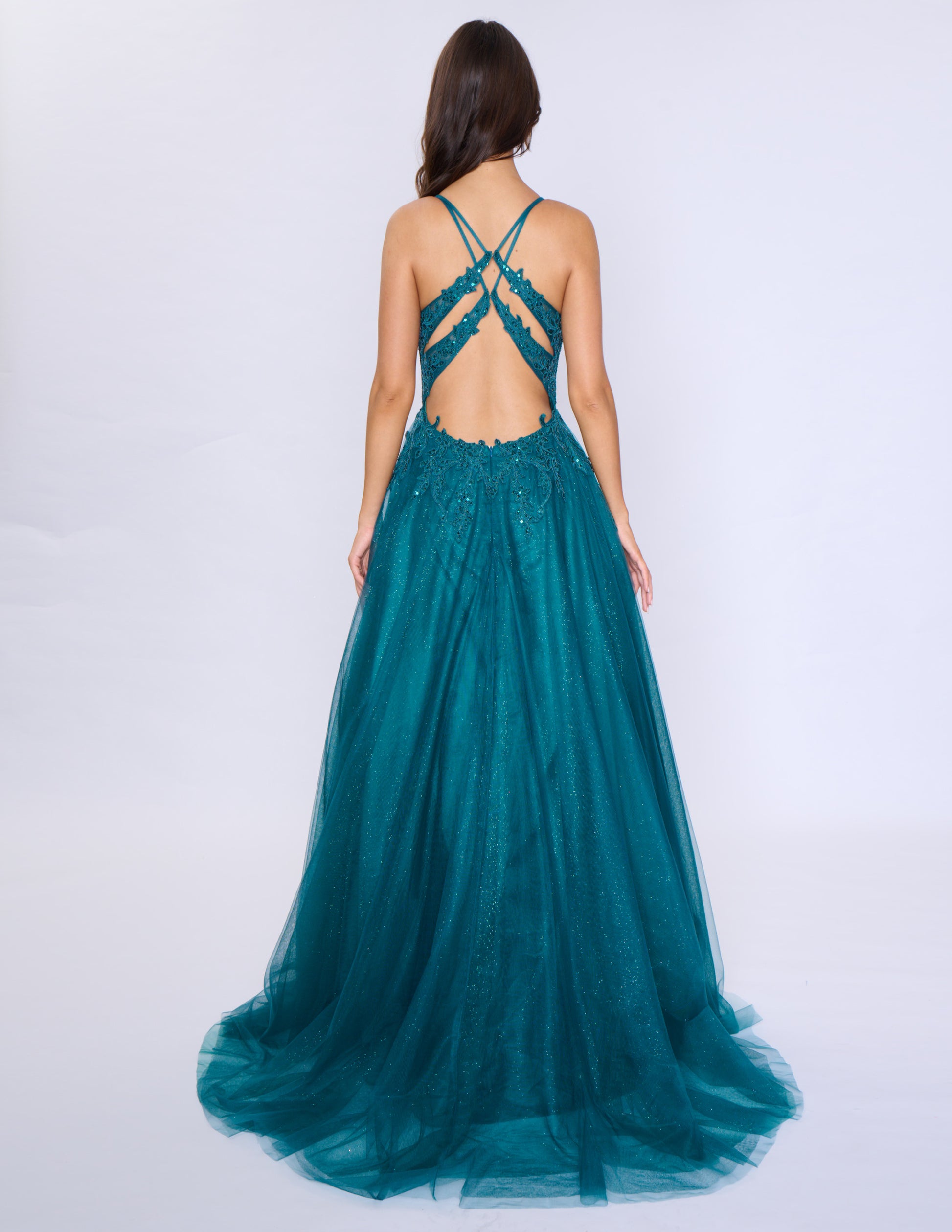 Nina Canacci 3276 Sheer Lace Corset Prom Dress A Line Tulle Backless Ballgown Formal Gown 4 / Lilac Nina Canacci 3276 Sheer Lace Corset Prom Dress A Line Tulle Backless Ballgown Formal Gown 4 / Lilac