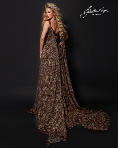 Johnathan Kayne 3318 Flowy Pageant Evening Dress
