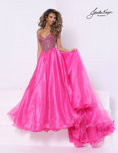 Johnathan Kayne 3325 Pageant Dress Crystal A line