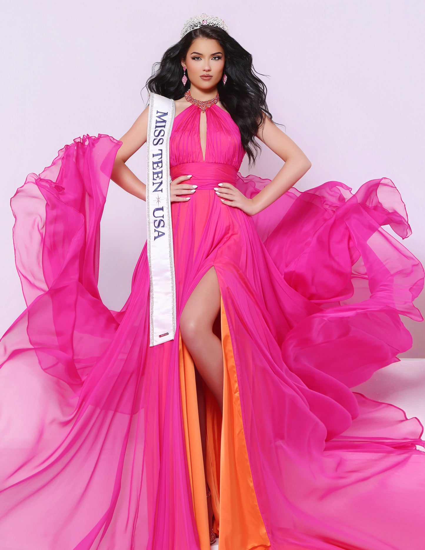 Johnathan Kayne 3329 A Line Pageant Dress Halter