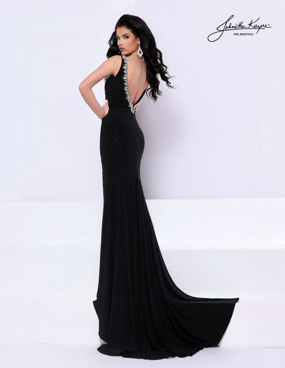 Johnathan Kayne 3336 Backless Formal Dress Pageant