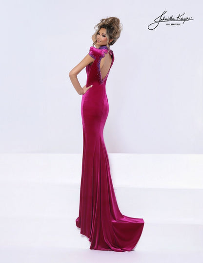 Johnathan Kayne 3339 Velvet Pageant Dress