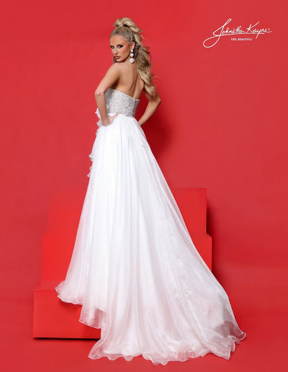 Johnathan Kayne 3346 Pageant Dress A Line Ruffle