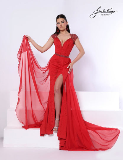Johnathan Kayne 3364 Pageant Dress Overskirt