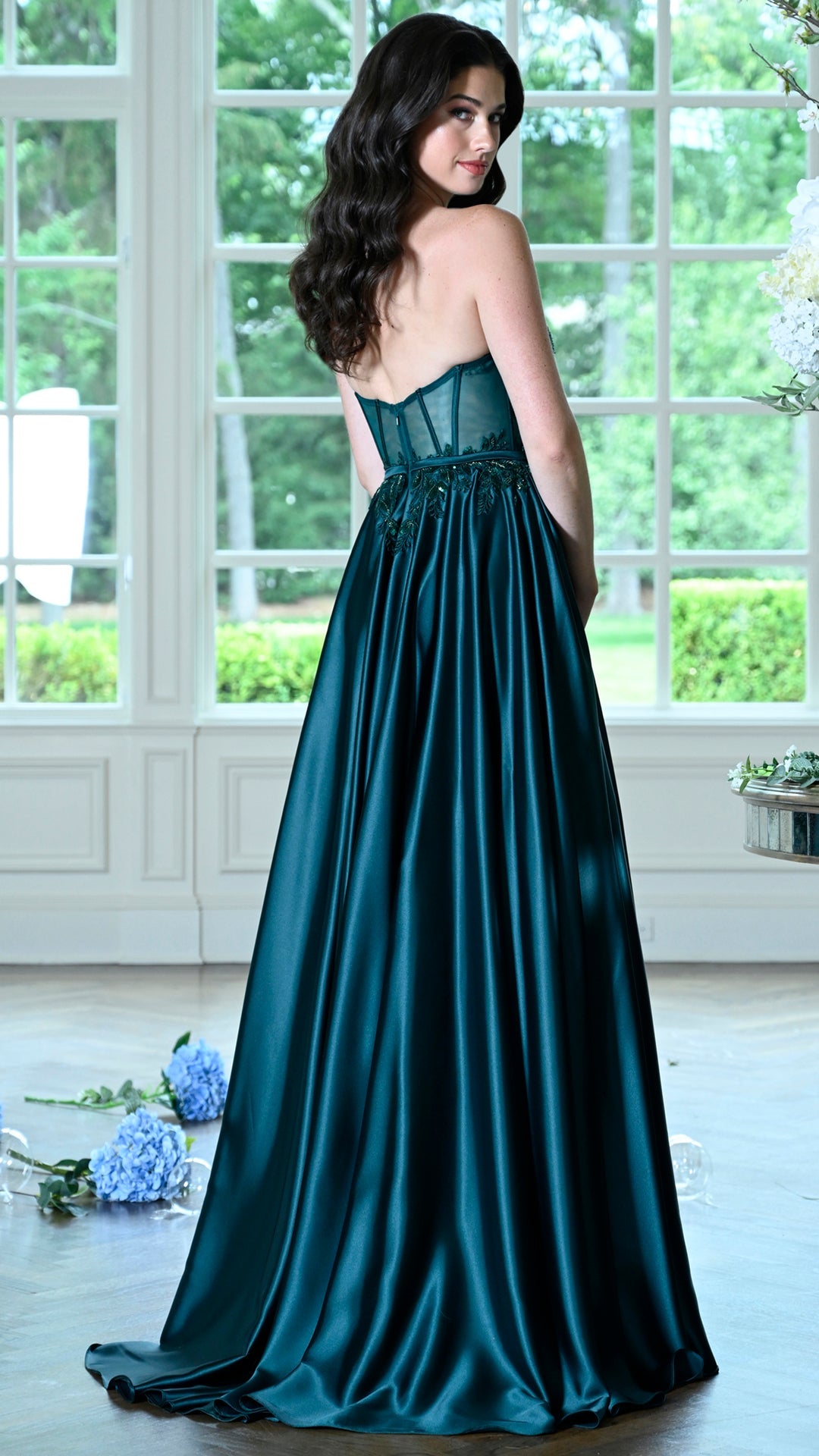 Colors Dress 4025 satin prom dress — 2027