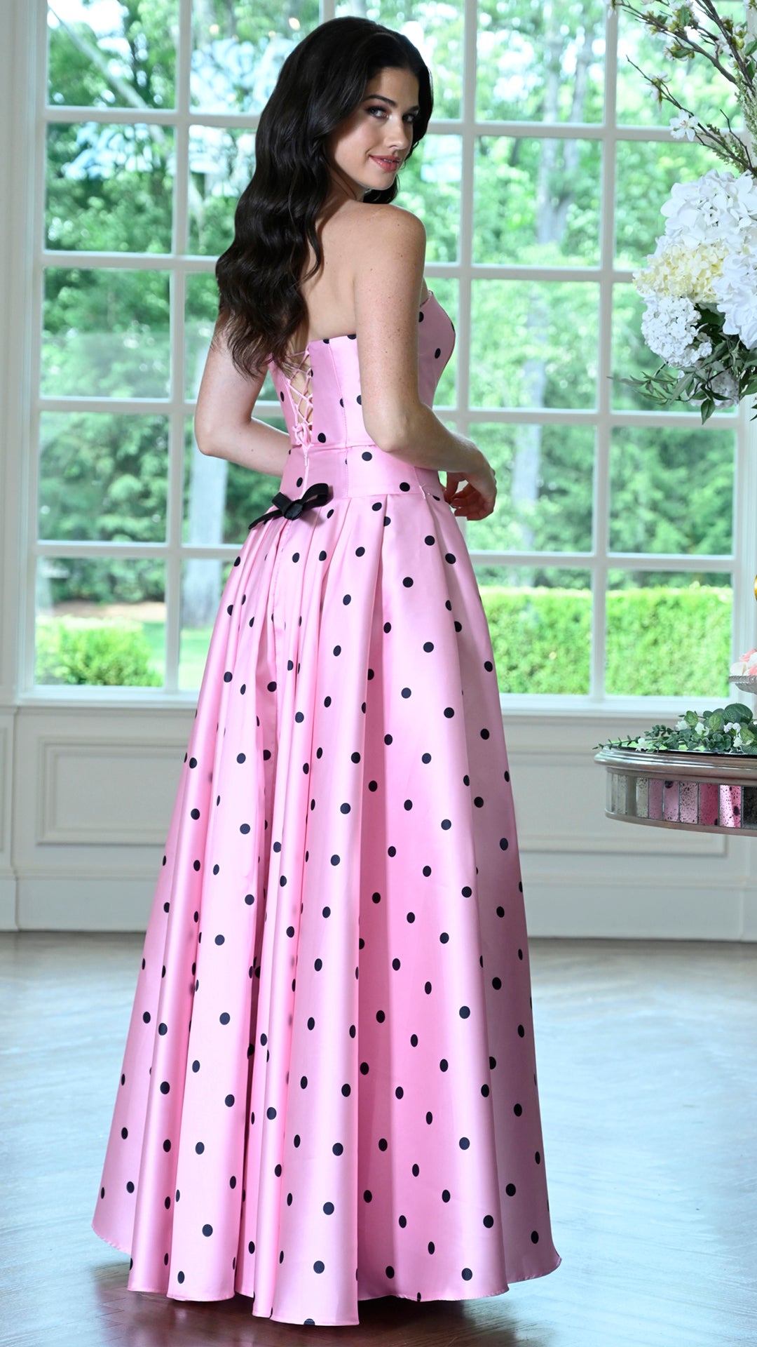 Colors Dress 4035 strapless prom dress in Pink — 2027