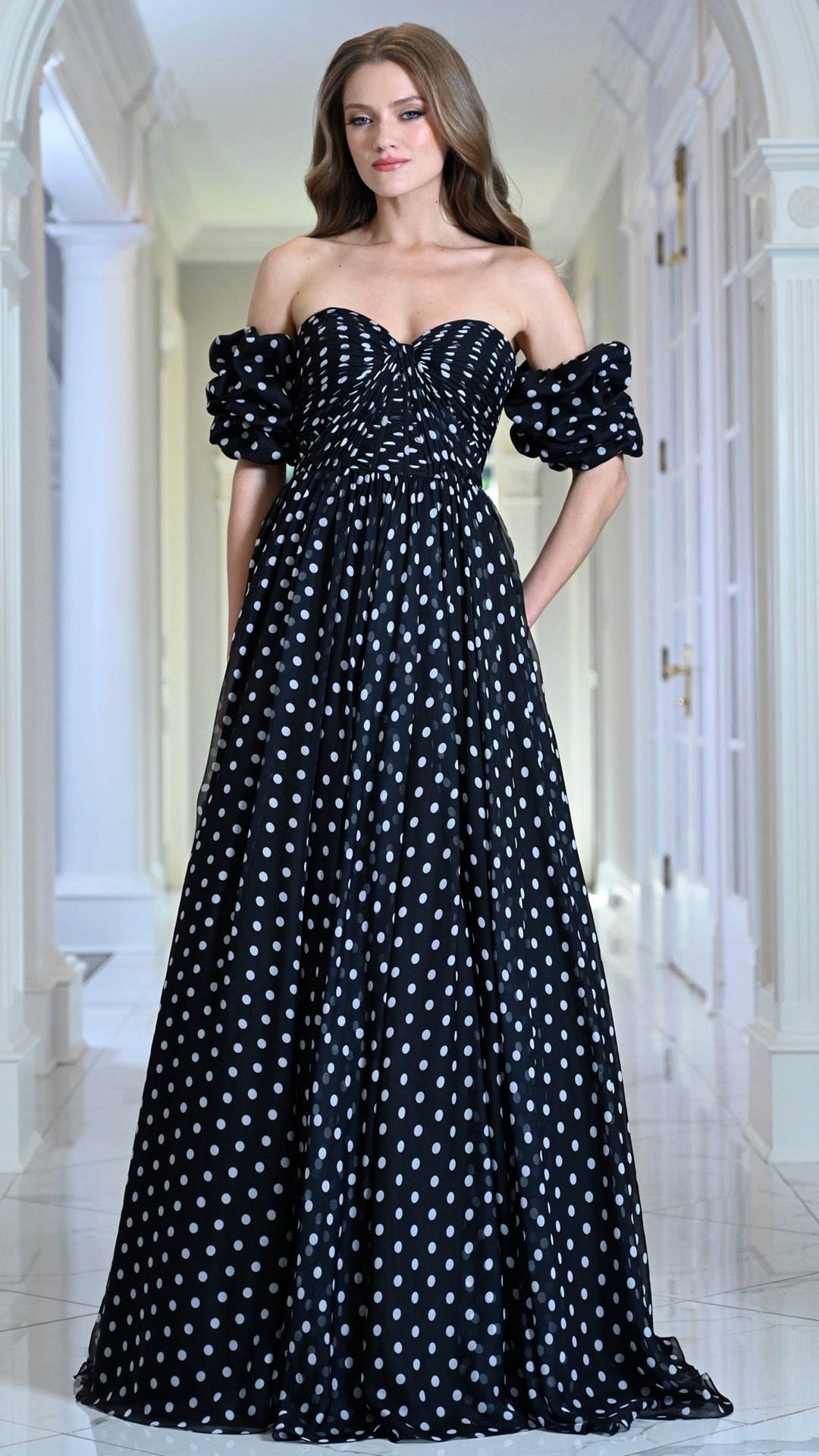 Colors Dress 4053 ballgown prom dress in BLACK — 2027