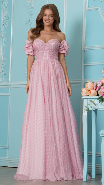 Colors Dress 4053 ballgown prom dress in Pink — 2027