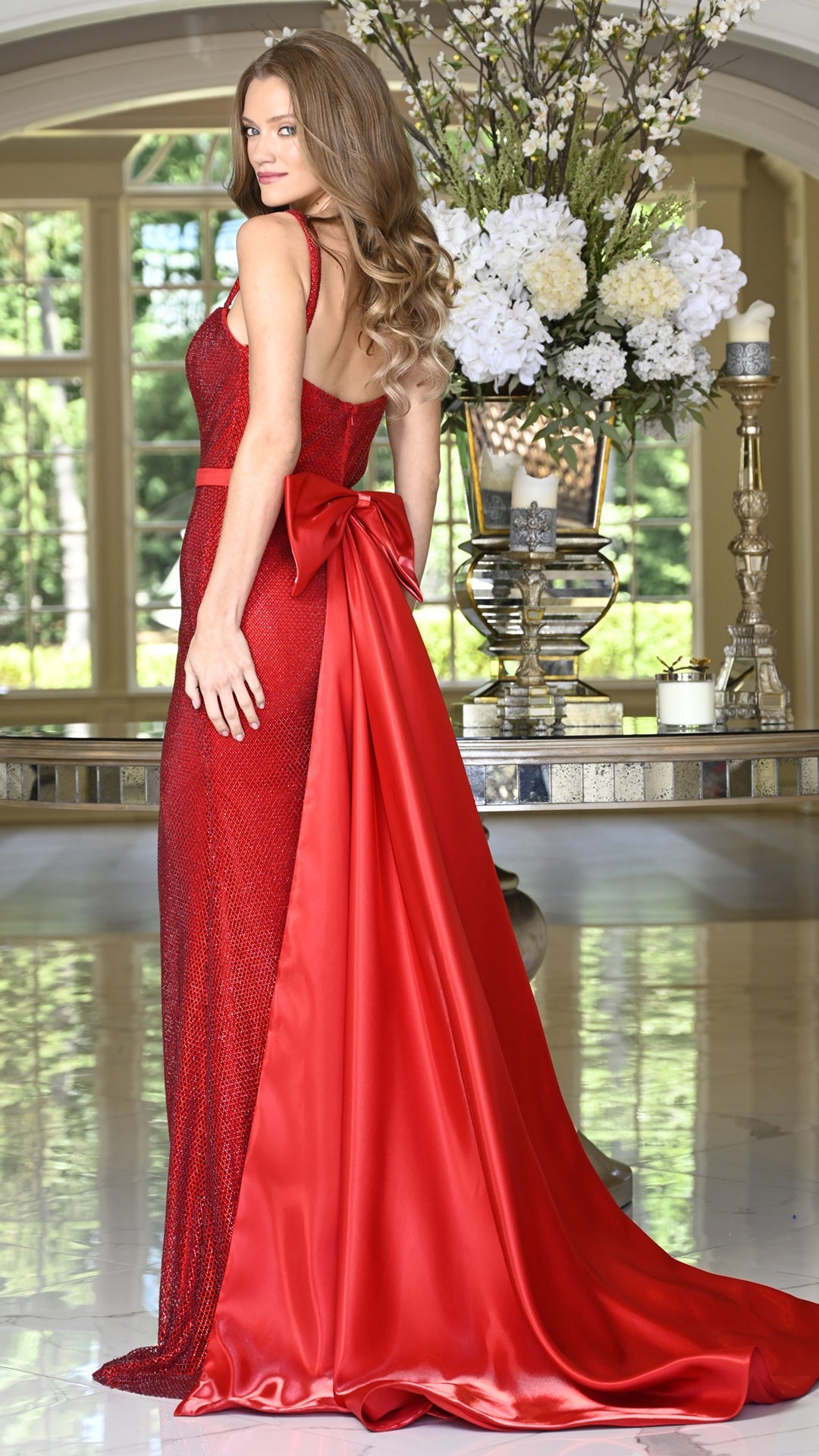 Colors Dress 4146 prom dress in Red — 2027