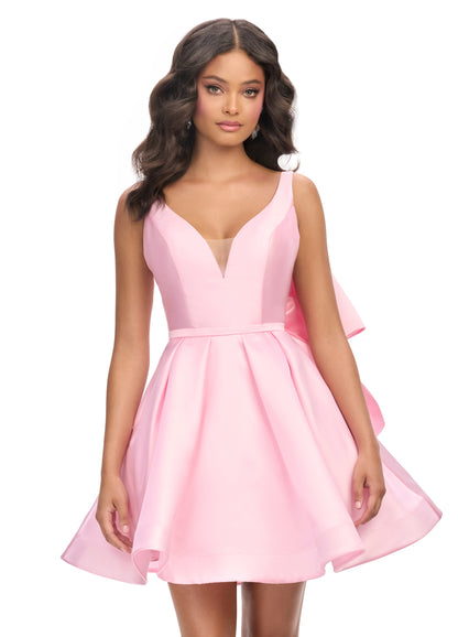 women's mikado bow-back cocktail dress Shoshanna Women's Mikado Leo Dress - Black - Size 10
