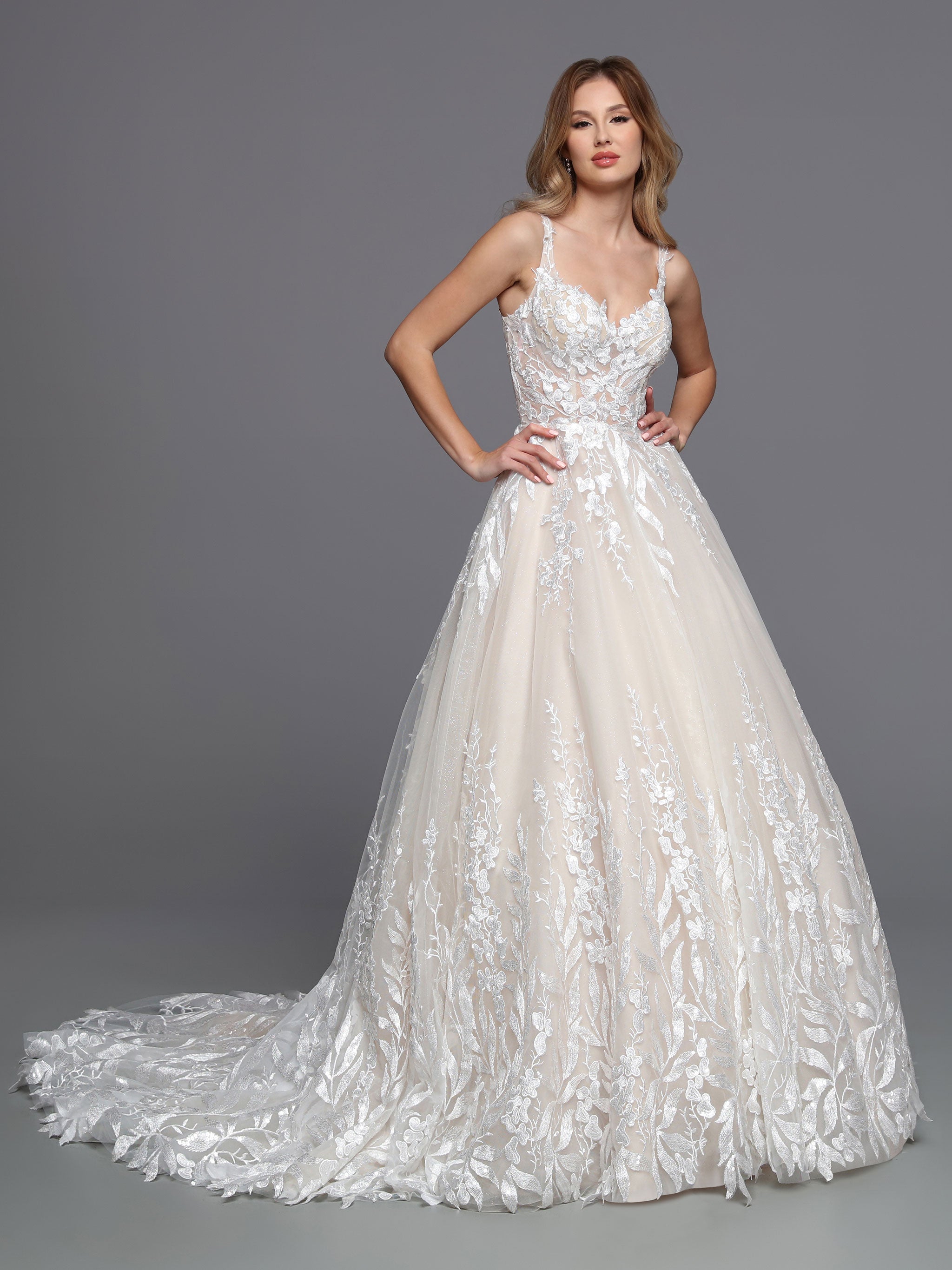 Sophia Tolli A-line Wedding Dress tull and lace mermaid trumpet ball g –  Bela Bridal