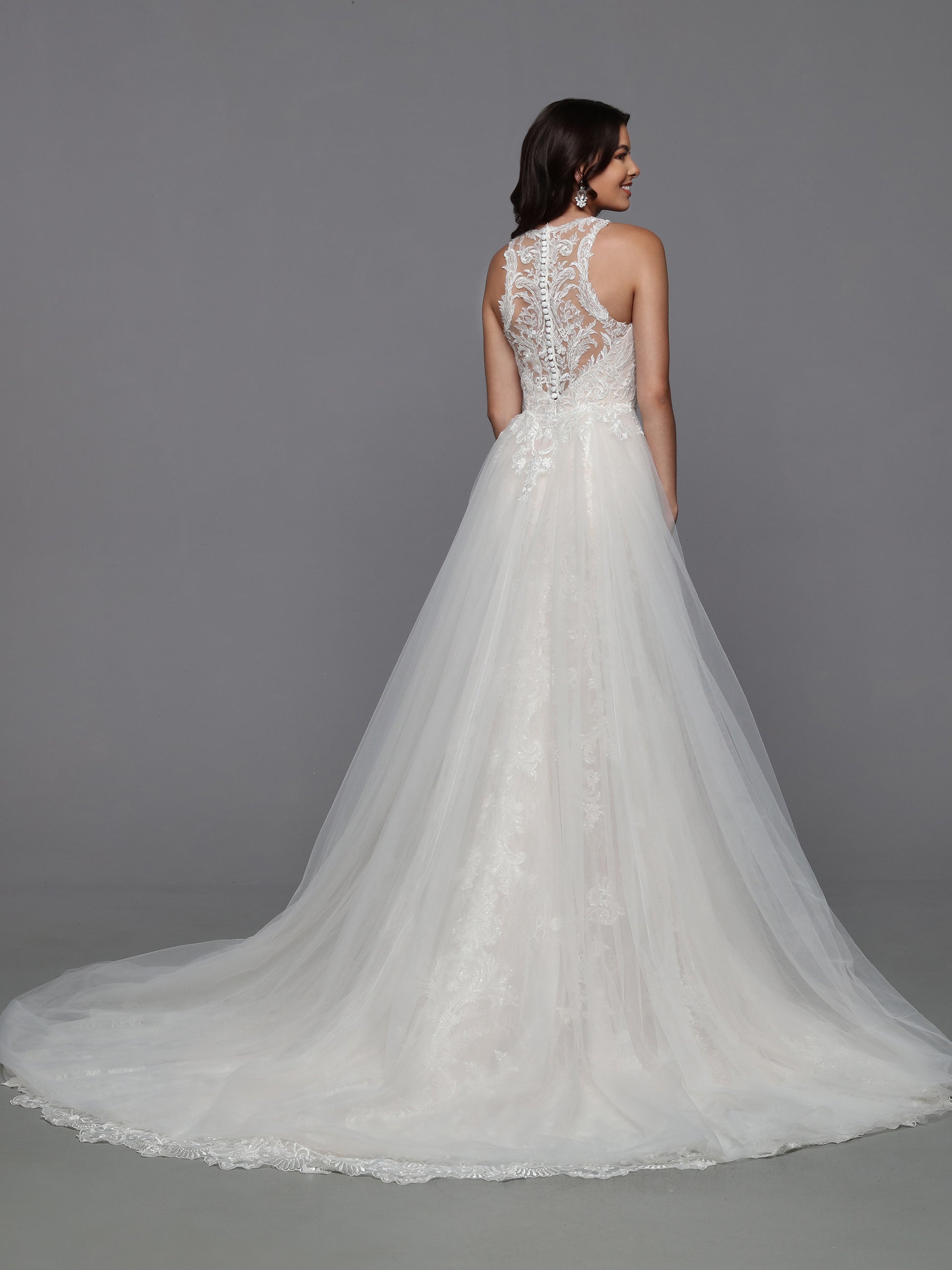 wedding mermaid dress with detached train Off the Shoulder Wedding Gown Long Sleeves Floral Mermaid with Detachable Train