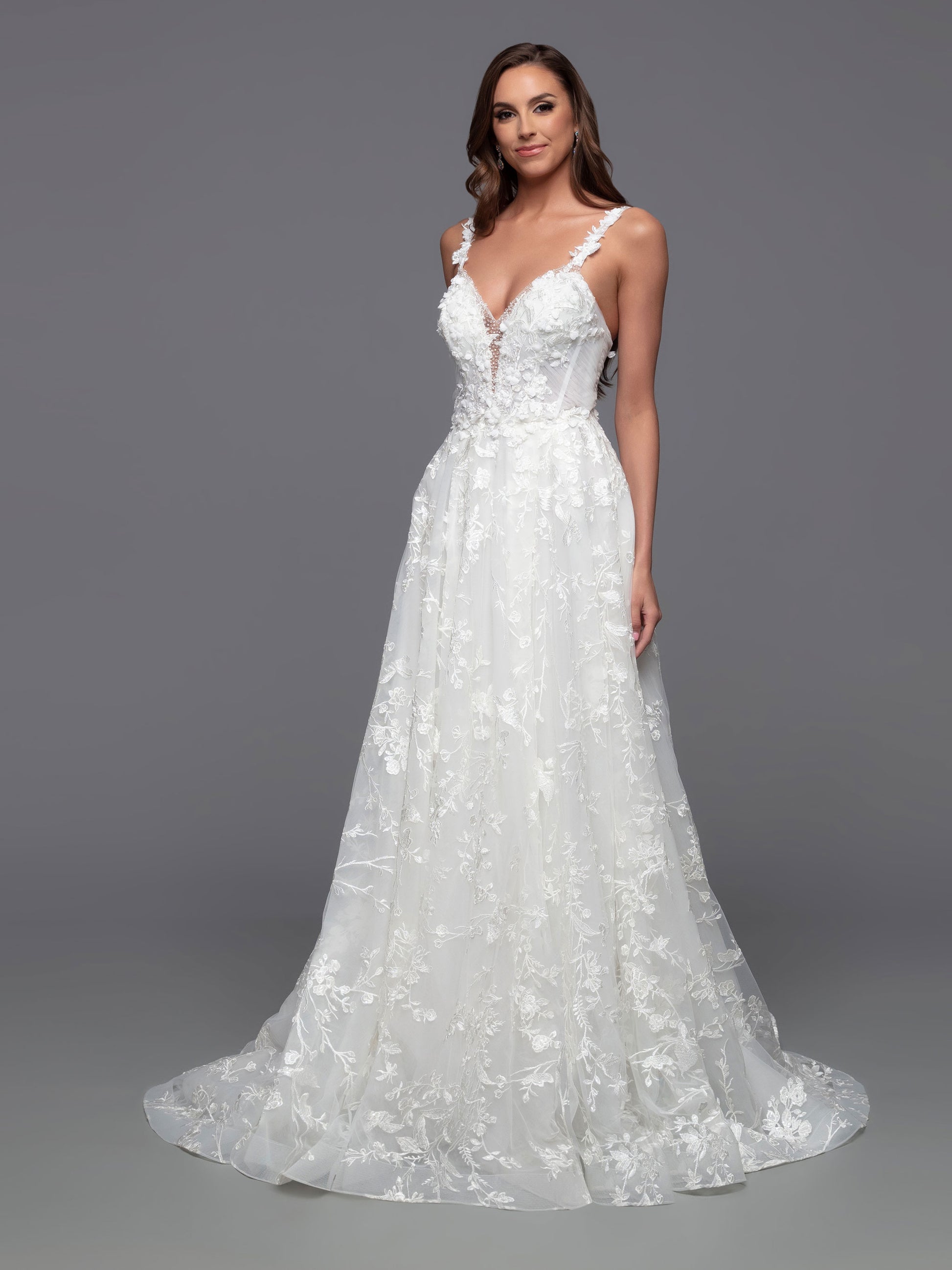 sheer crystal wedding dress Crystal Beaded Sheer Illusion Sweetheart Neckline Satin Pleated Wedding Gown - Alisse Bridal Winter White / Satin