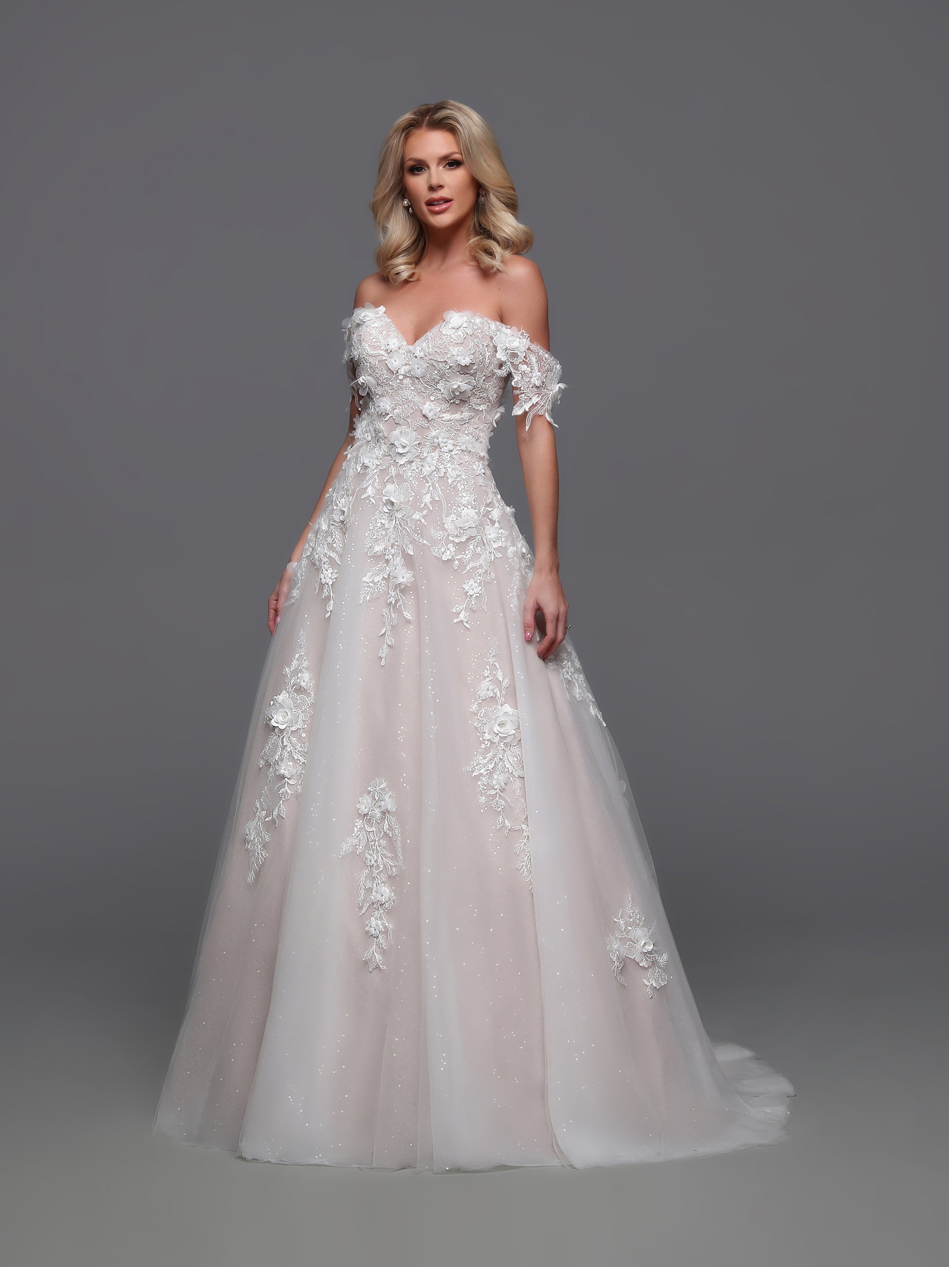 Davinci Bridal 50883 Size 18 Ivory A Line Lace Wedding Dress Detachable off shoulder sleeve corset Bridal gown Davinci Bridal 50883 Size 18 Ivory A Line Lace Wedding Dress Detachable off shoulder sleeve corset Bridal gown
