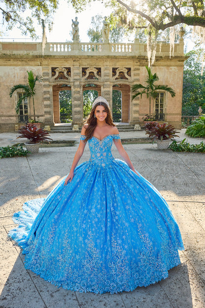 Amarra 54220 Long Quinceanera Dress Lilac / 8 Amarra 54220 Long Quinceanera Dress Lilac / 8