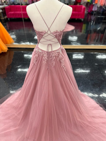 Expertly crafted by Nina Canacci, the 6624 Long A Line dress features a flattering corset bodice and a stunning backless design. The elegant train and A-line silhouette make it the perfect choice for prom, pageants, or any formal event. Elevate your style with this timeless and beautifully designed gown.

Sizes: 4

Colors: Mauve