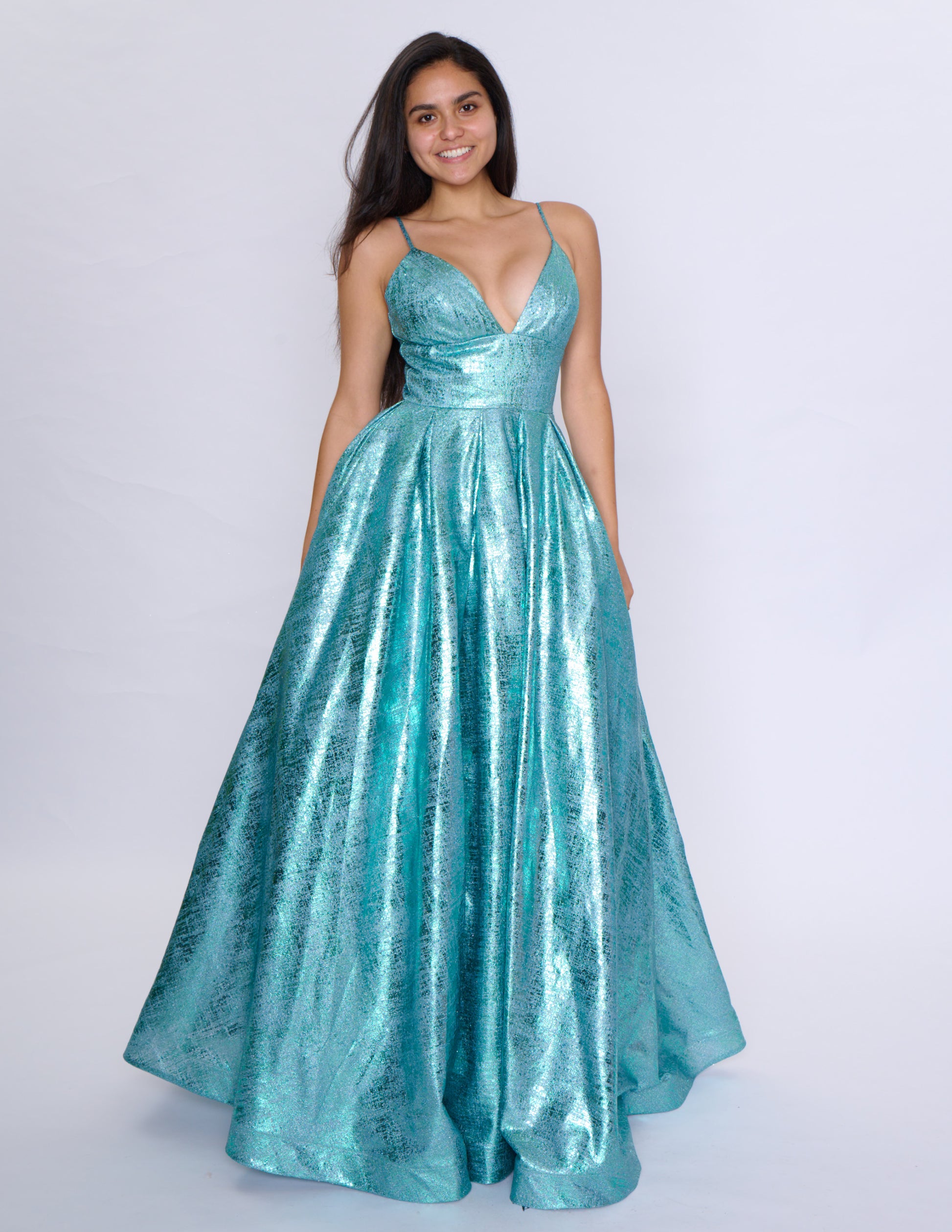 Nina Canacci 6645 Long Formal Dress Aqua / 4 Nina Canacci 6645 Long Formal Dress Aqua / 4